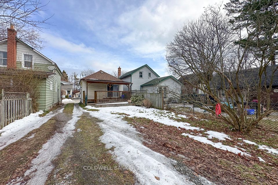 Rear of the Yard Looking at the Home.