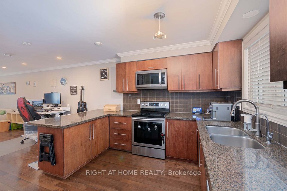 With Granite Countertops