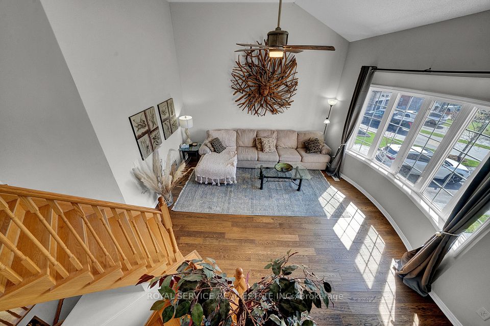 Bedroom Hall overlooks the Family's Great Room