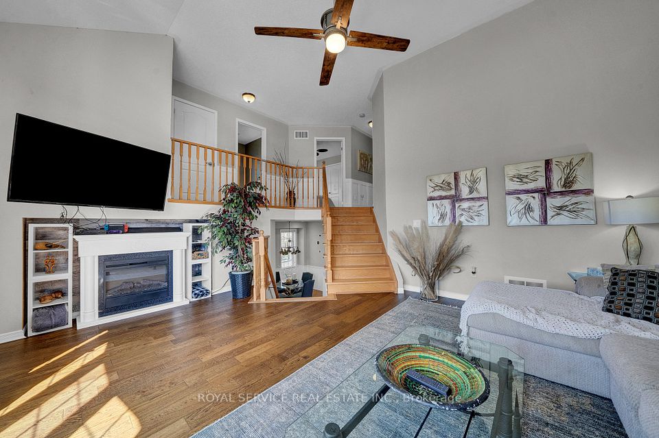 Great Room Soaring Ceilings separate from main flr