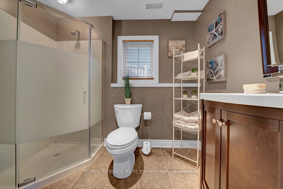 Basement Bathroom - Huge Window!