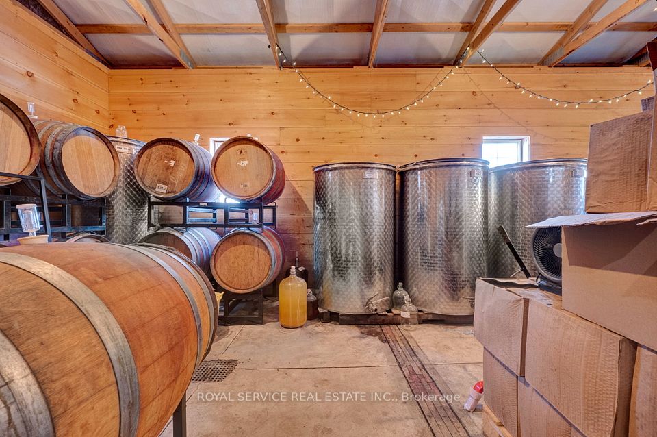 Wine manufacturing is done on site.
