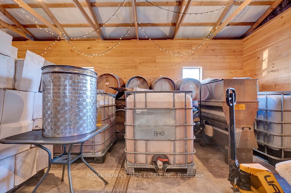 Wine Manufacturing is done on the property.