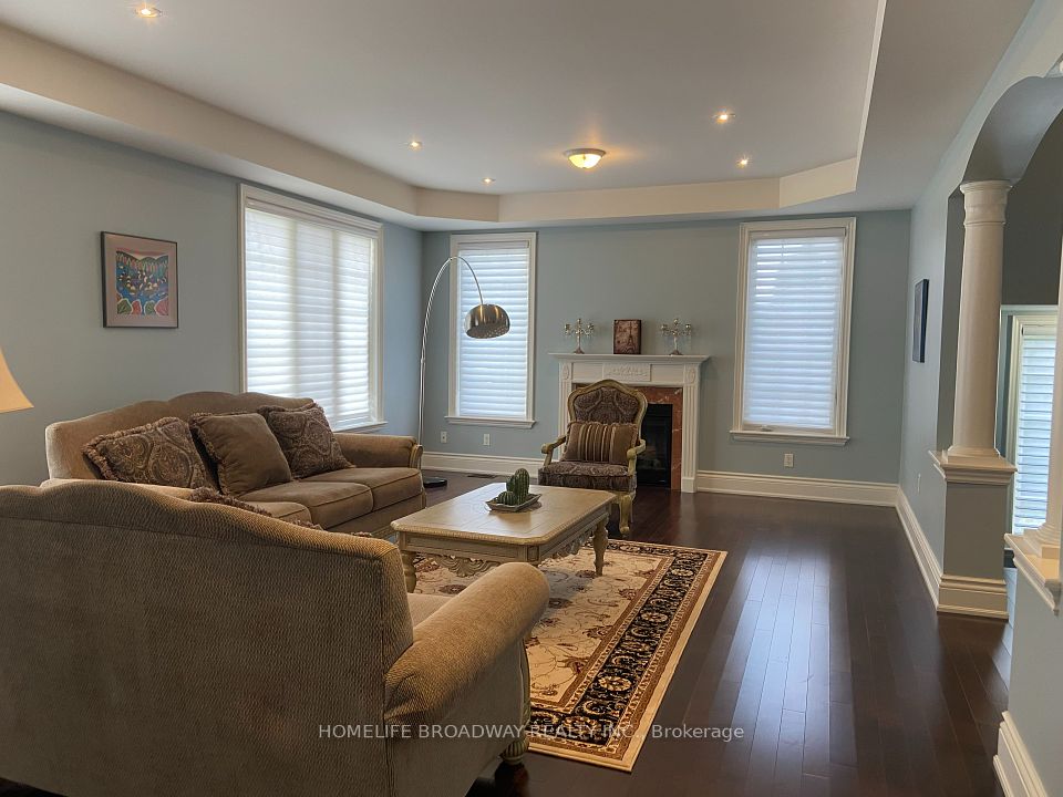 Living Room with Fireplace