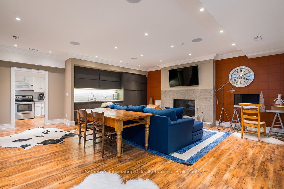 Living area. guest BR's & nanny unit, gym,/theatre