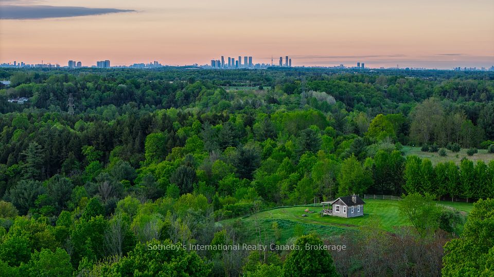 Skyline views from the upper cabin