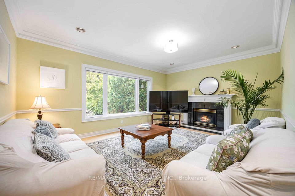 Family room with Gas Fireplace