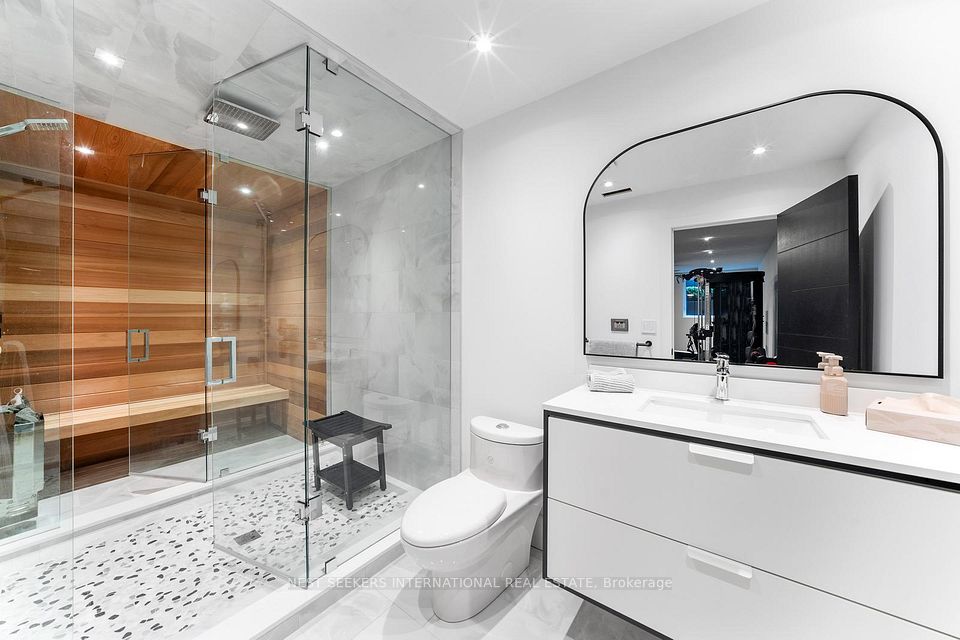 Lower Level Spa Ensuite with Sauna