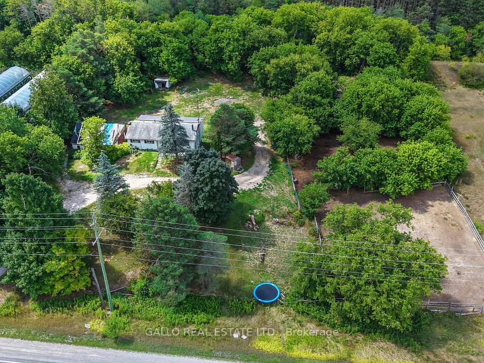 southern half of property