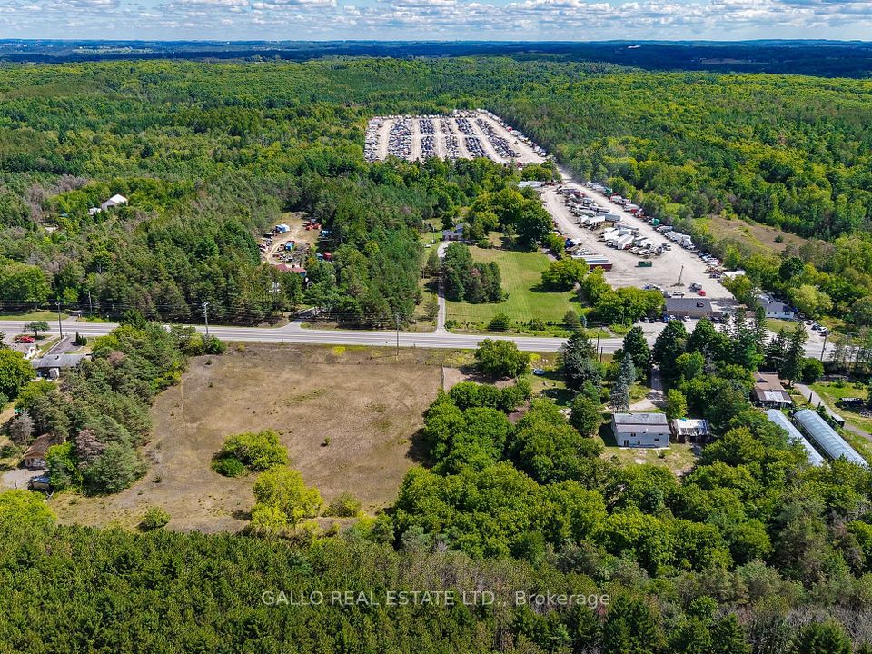 view looking east from western boundary