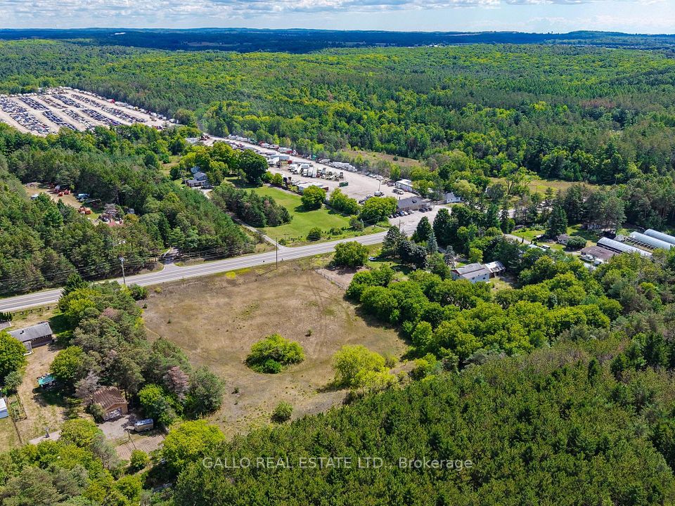 view from northwest looking east