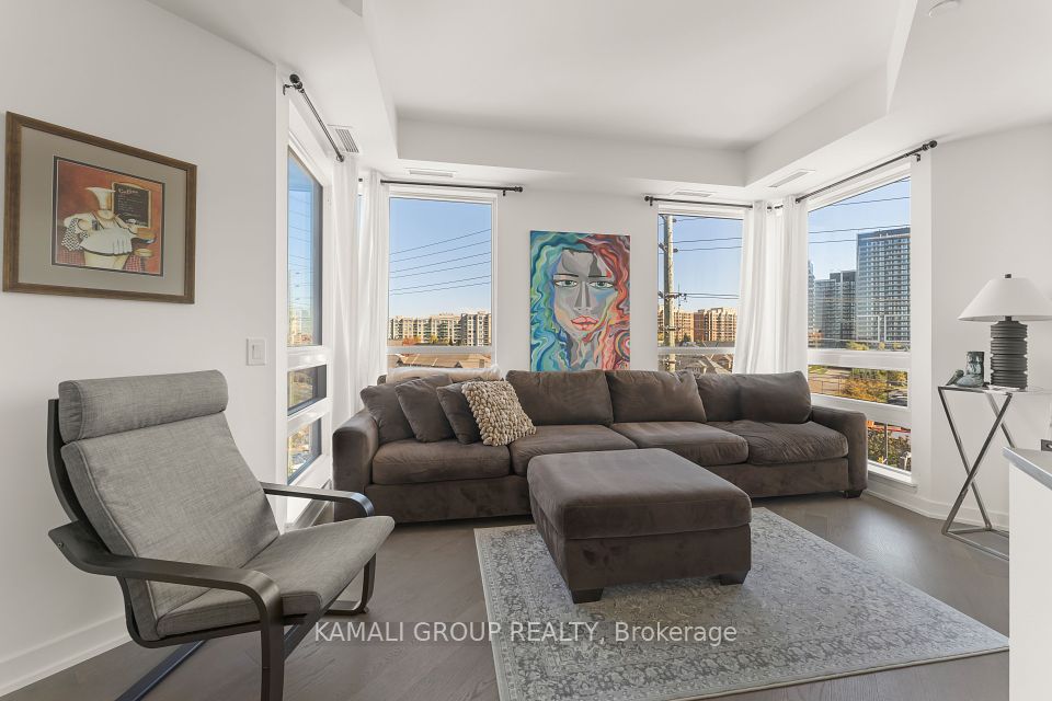 Overlooking Yonge St