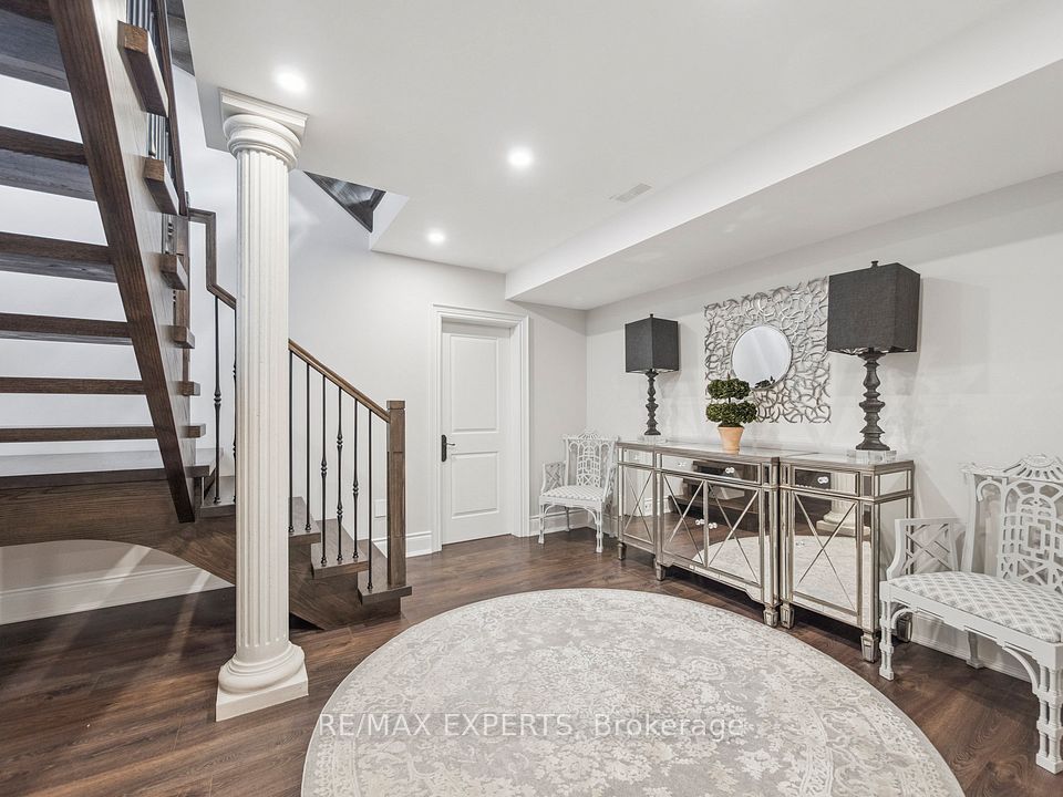 Stairs to the Finished Basement Landing Area!