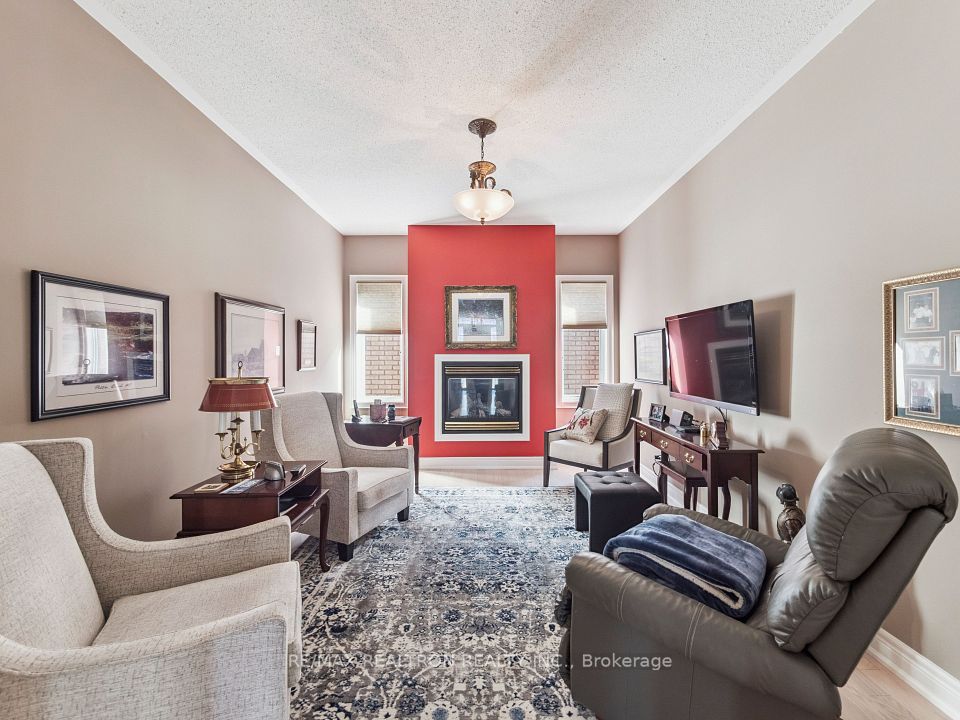 Accent Wall With Gas Fireplace