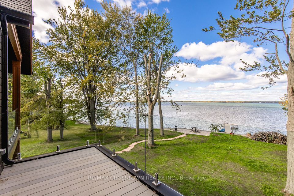 Private balcony for the primary bedroom
