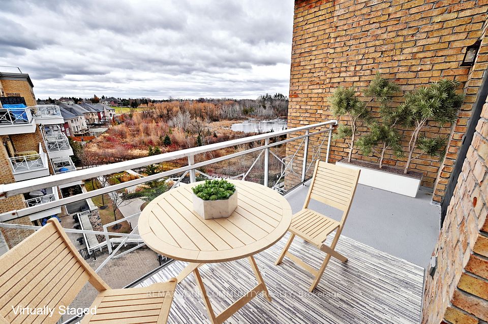 Virtually Staged Balcony