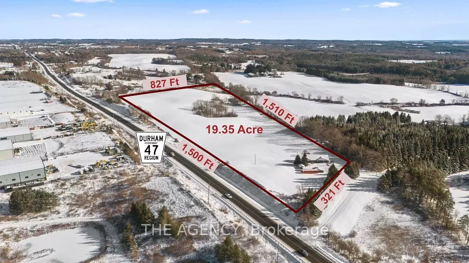 Unique Opportunity! 19.35 ac w/ 1500 ft frontage