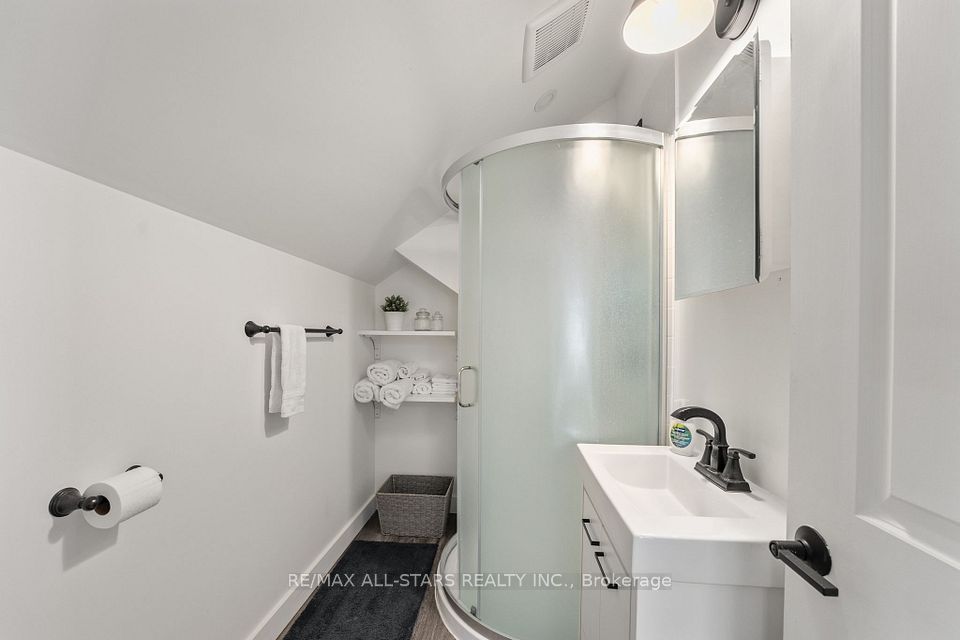 King Size bedroom area in loft