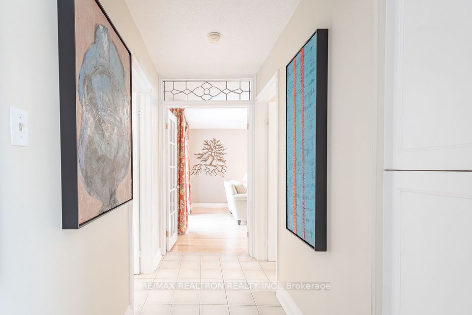 Hallway to family room