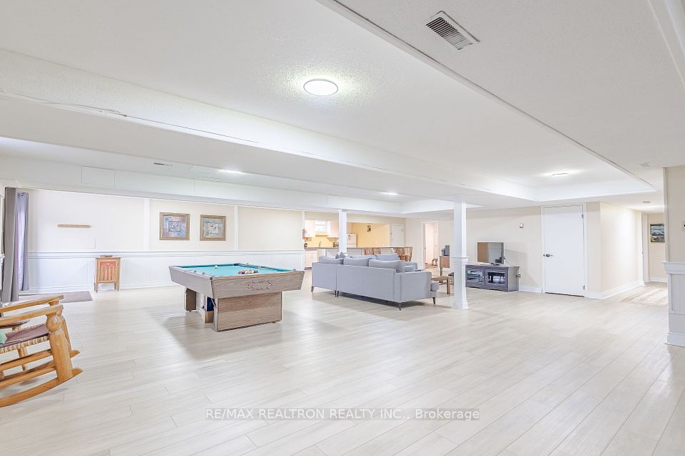 Spacious open-concept living and recreation areas