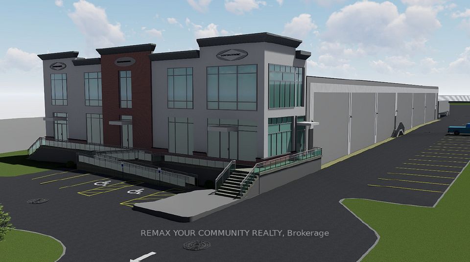 Renderings of possible future development