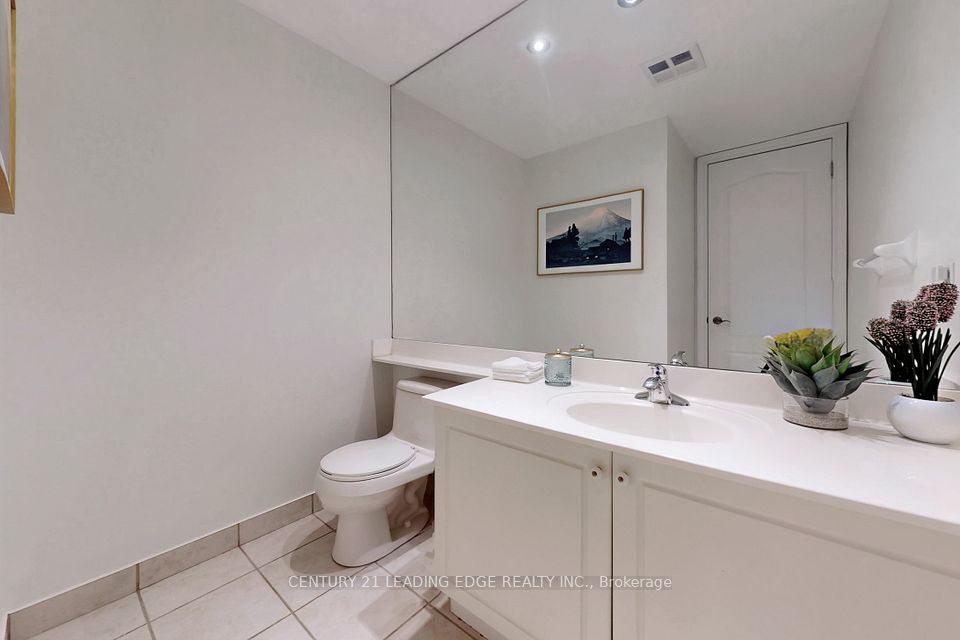 Convenient Guest Powder Room