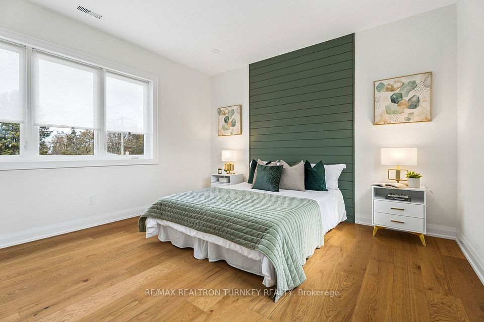 Second Bedroom with feature wall