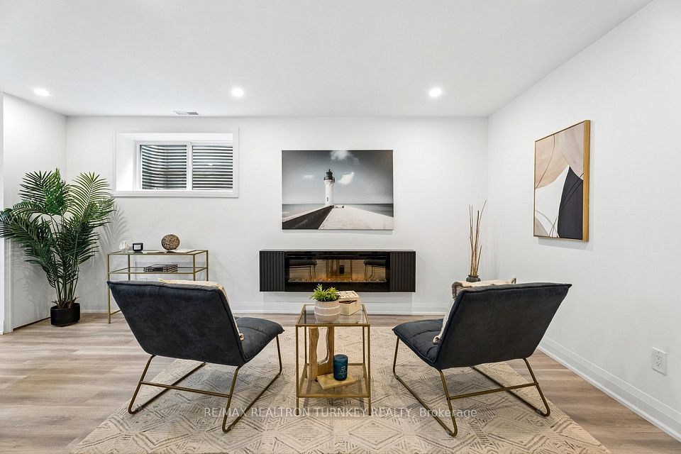 Large above grade windows