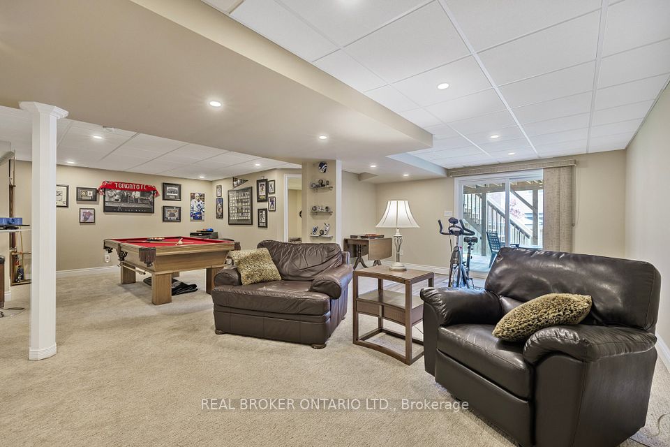 Large Basement Family Room