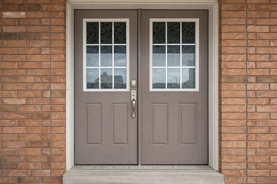 Double Door Entrance W/ A Nice Porch