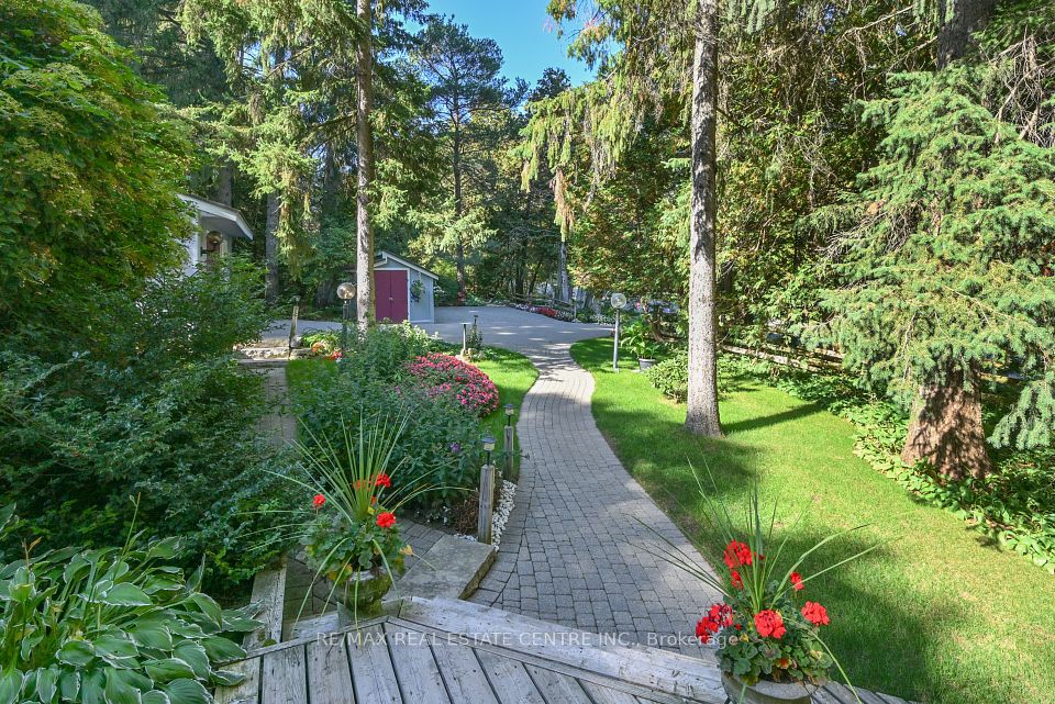 Walkout to large  private deck