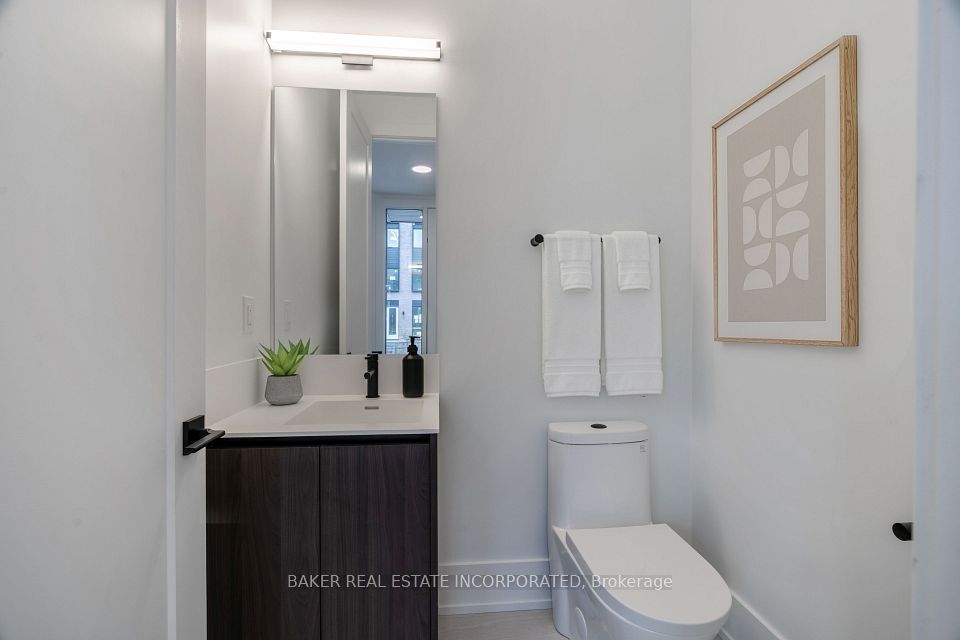 Powder Room - Staged