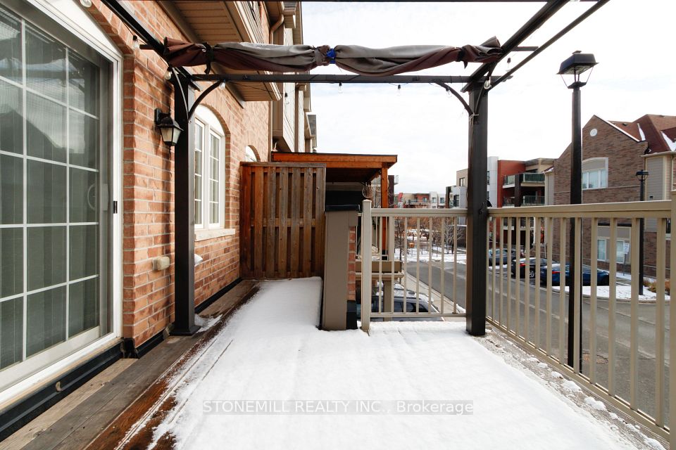 Large Walk-out Deck from Kitchen