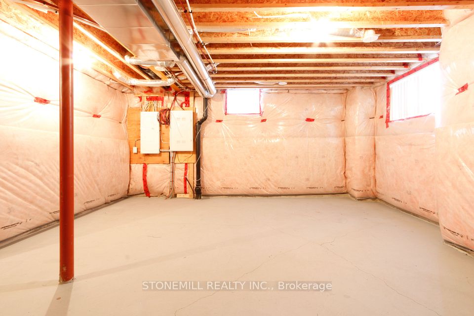 Bright Unfinished Basement