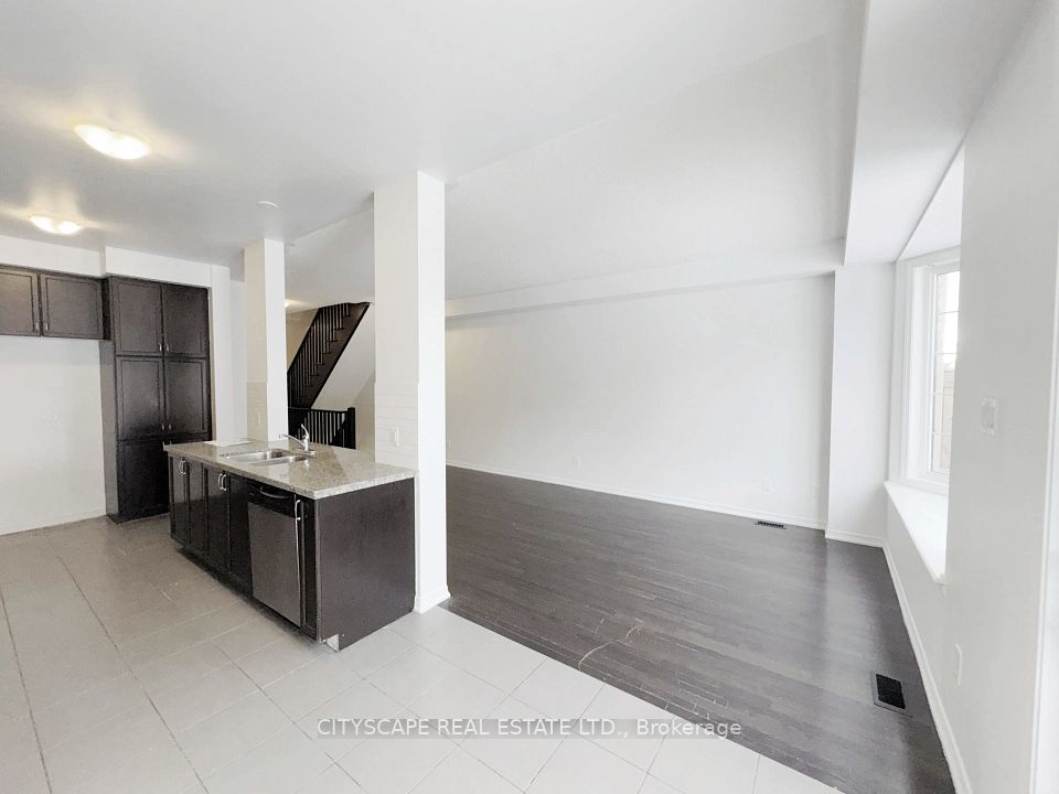 Kitchen & Family Room Viewed from Breakfast Area