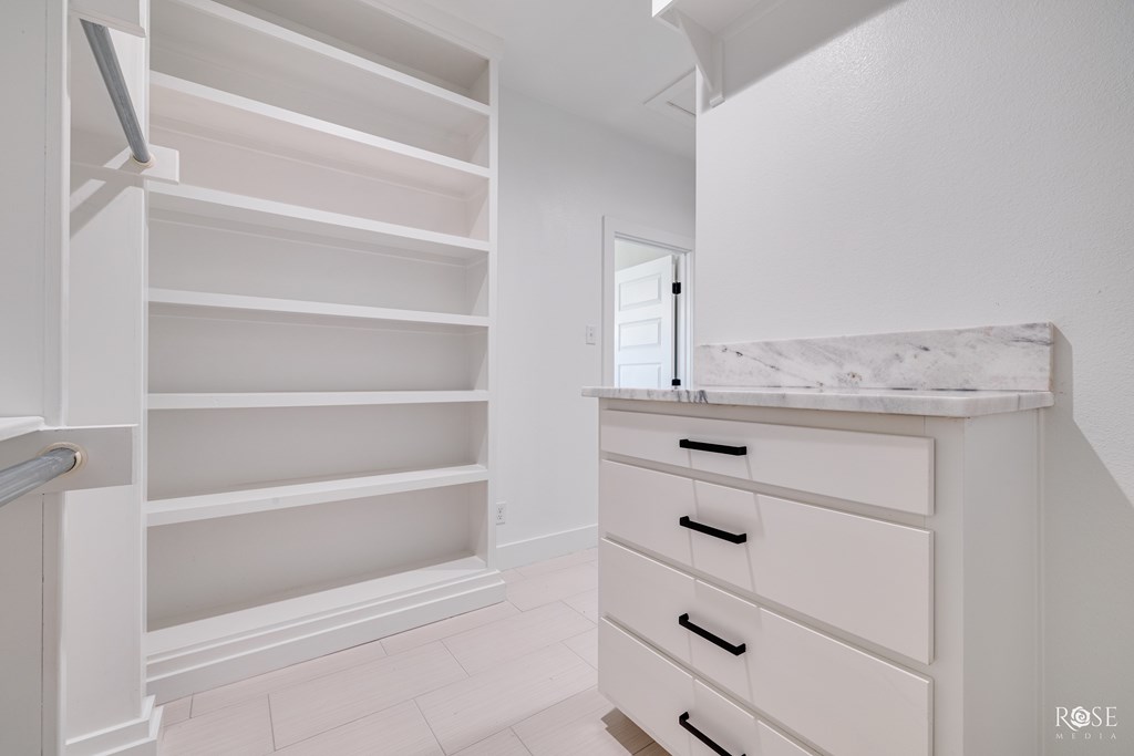 Primary walk-in closet