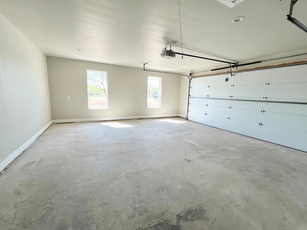 Two car garage