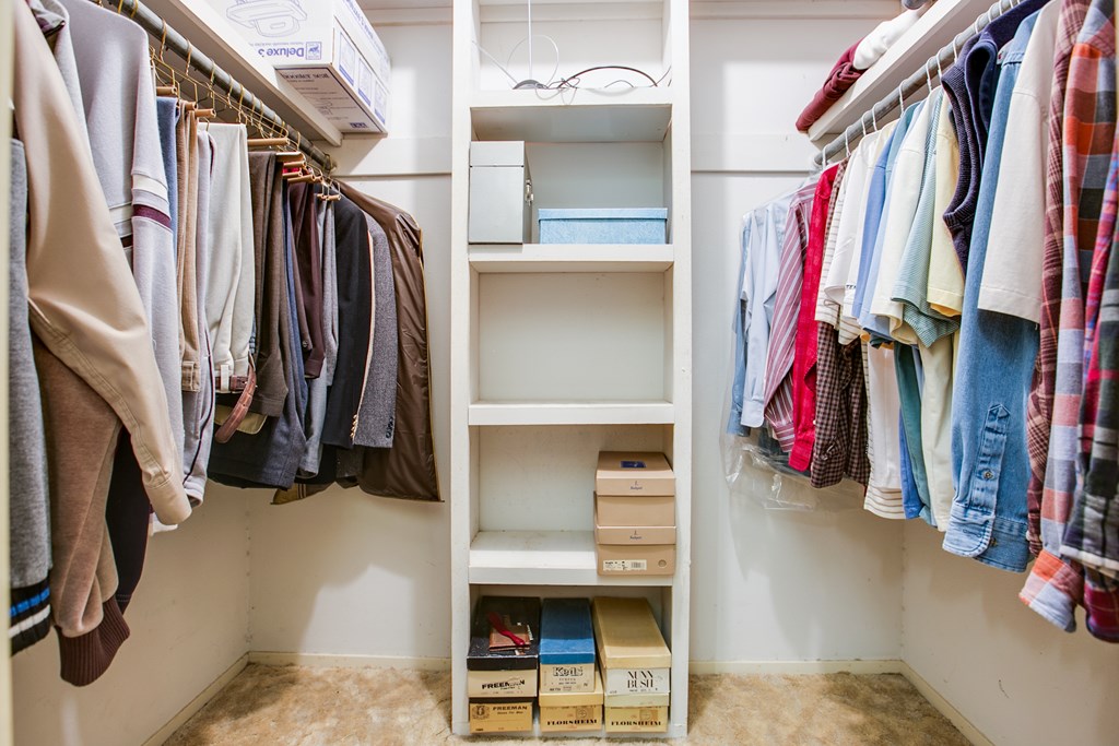Main Bedroom His & Hers Closets