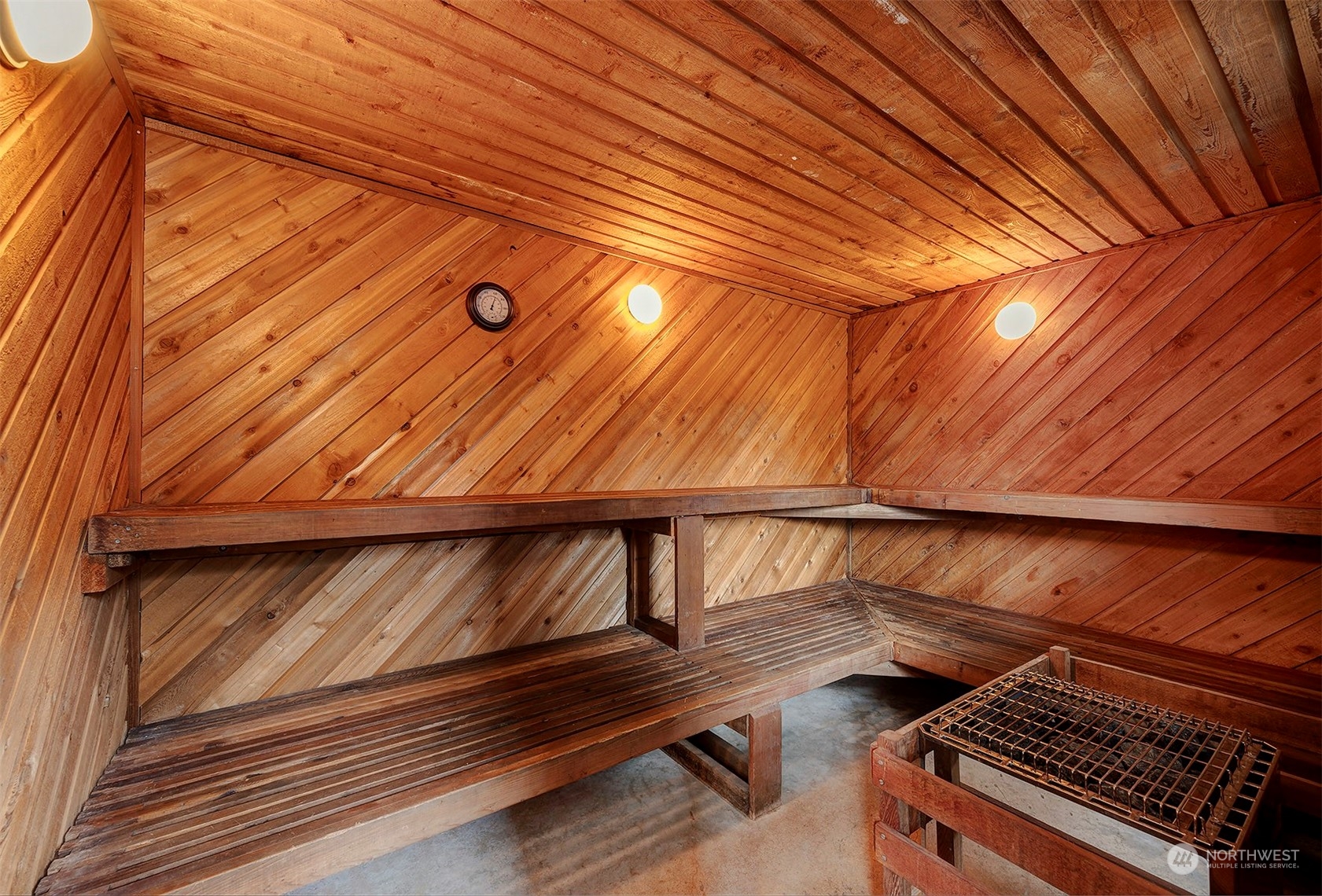 Sauna In Clubhouse Area.