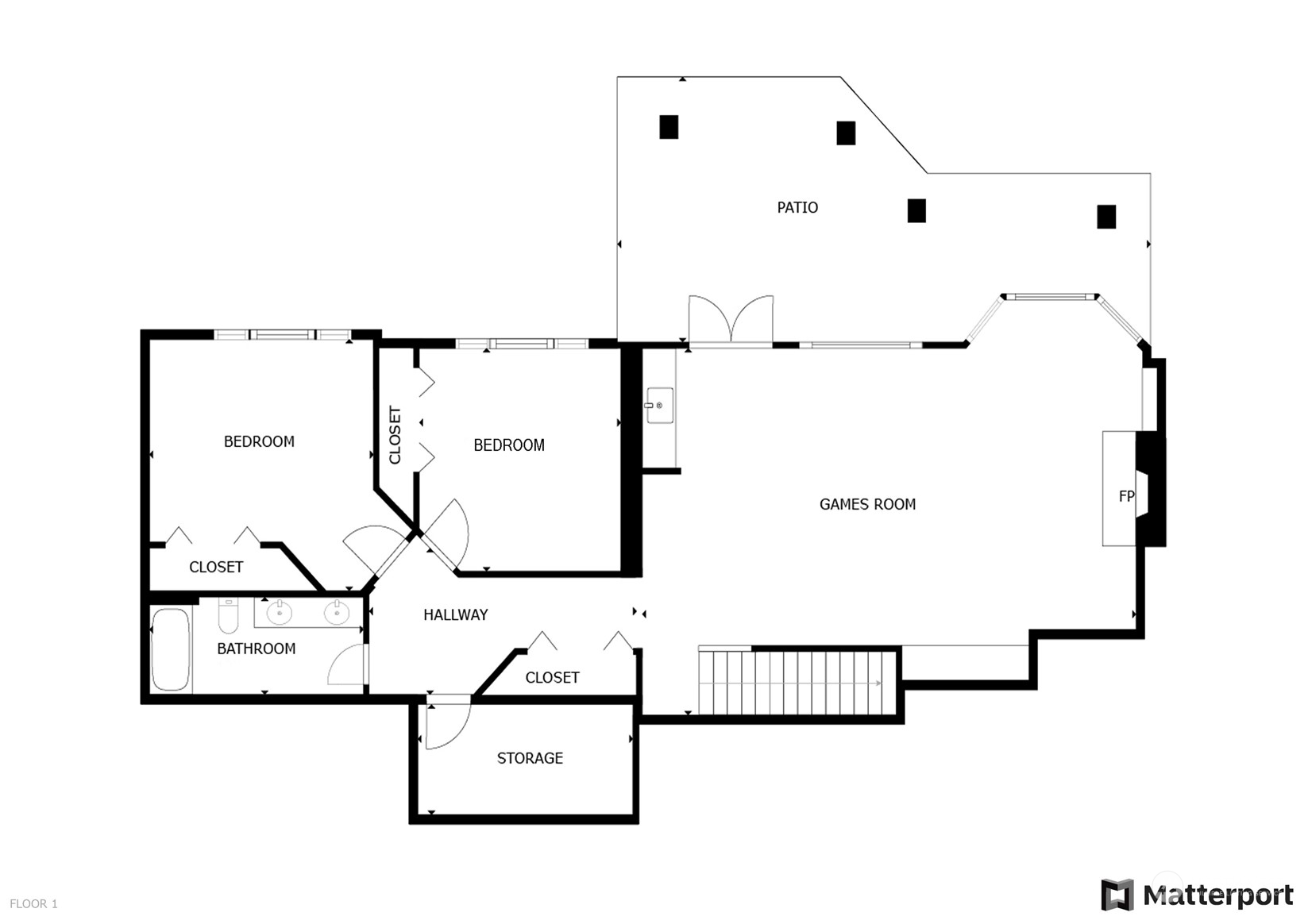 Lower Level Floor Plan