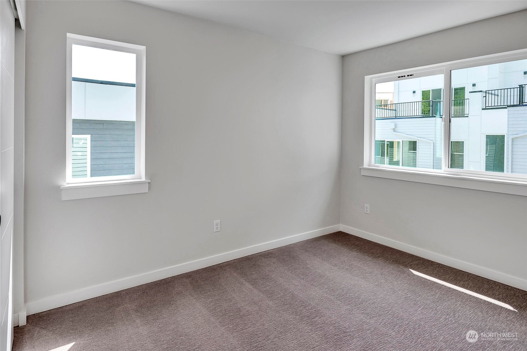 Photo of a previously built unit. Same floorplan, potential differences in color scheme.