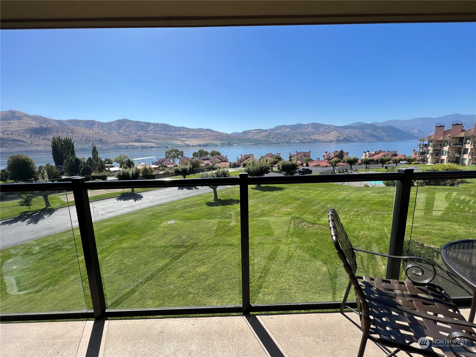 Balcony with incredible view.