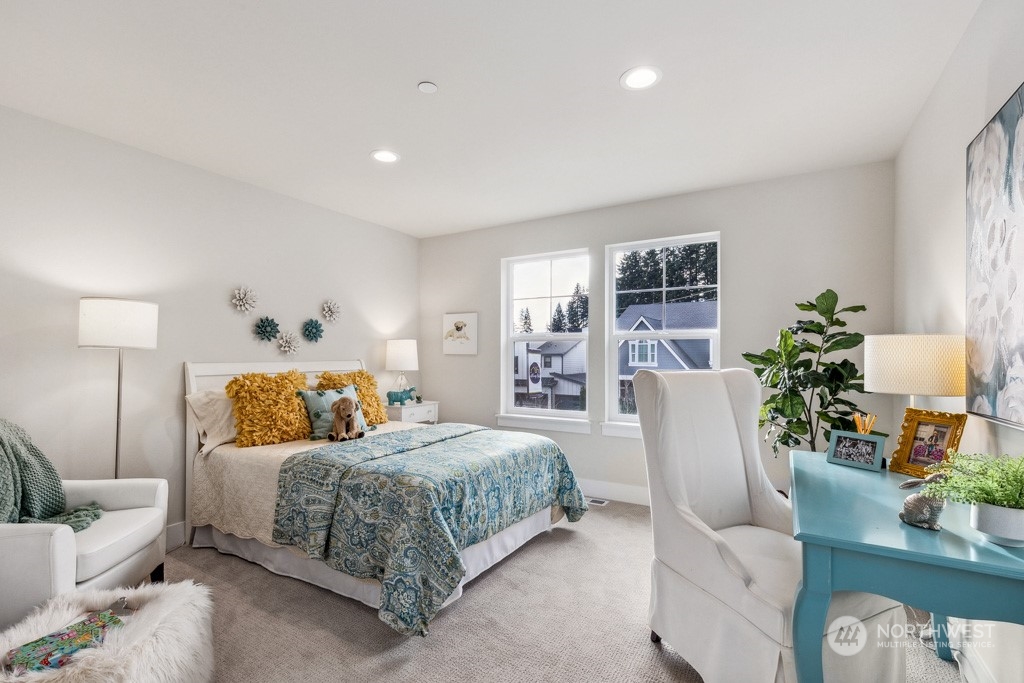 Photos are for illustration purposes only and are of the model home, the Magnolia floor plan at Paisley Court on lot 15. Colors, finishes and interior features will vary.