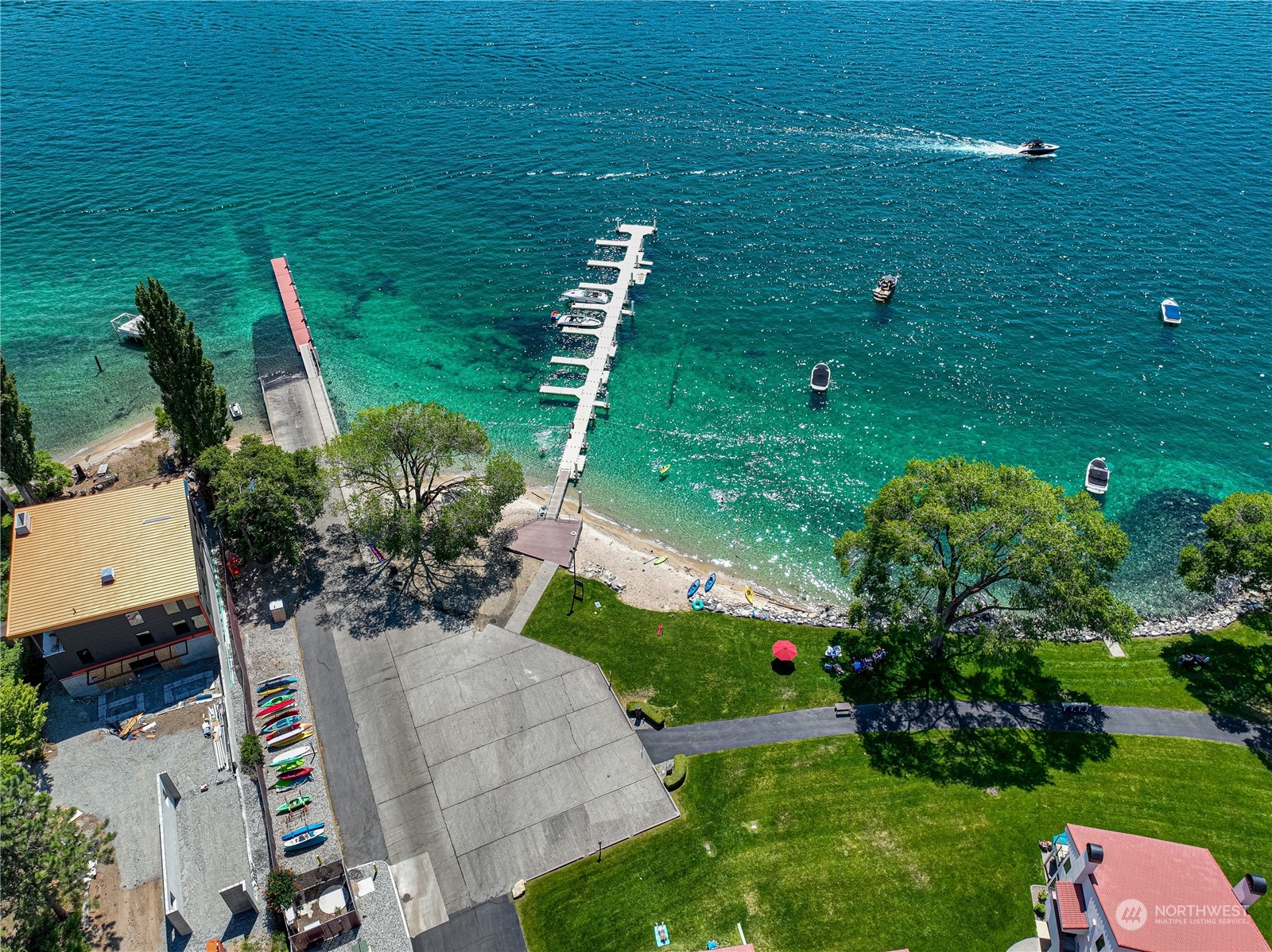 Boat launch and dock