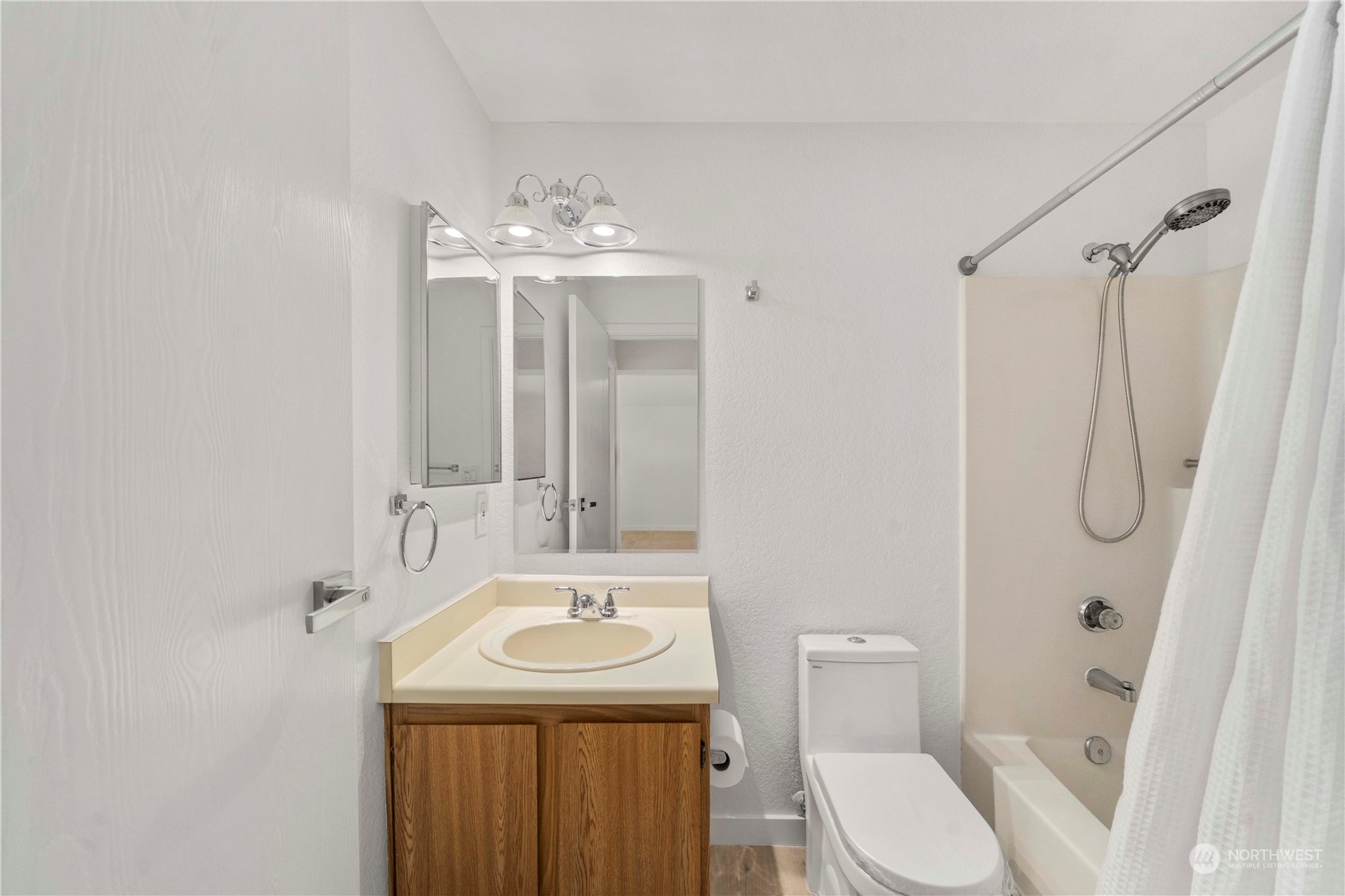 Full Bathroom, with Brand New Toilet