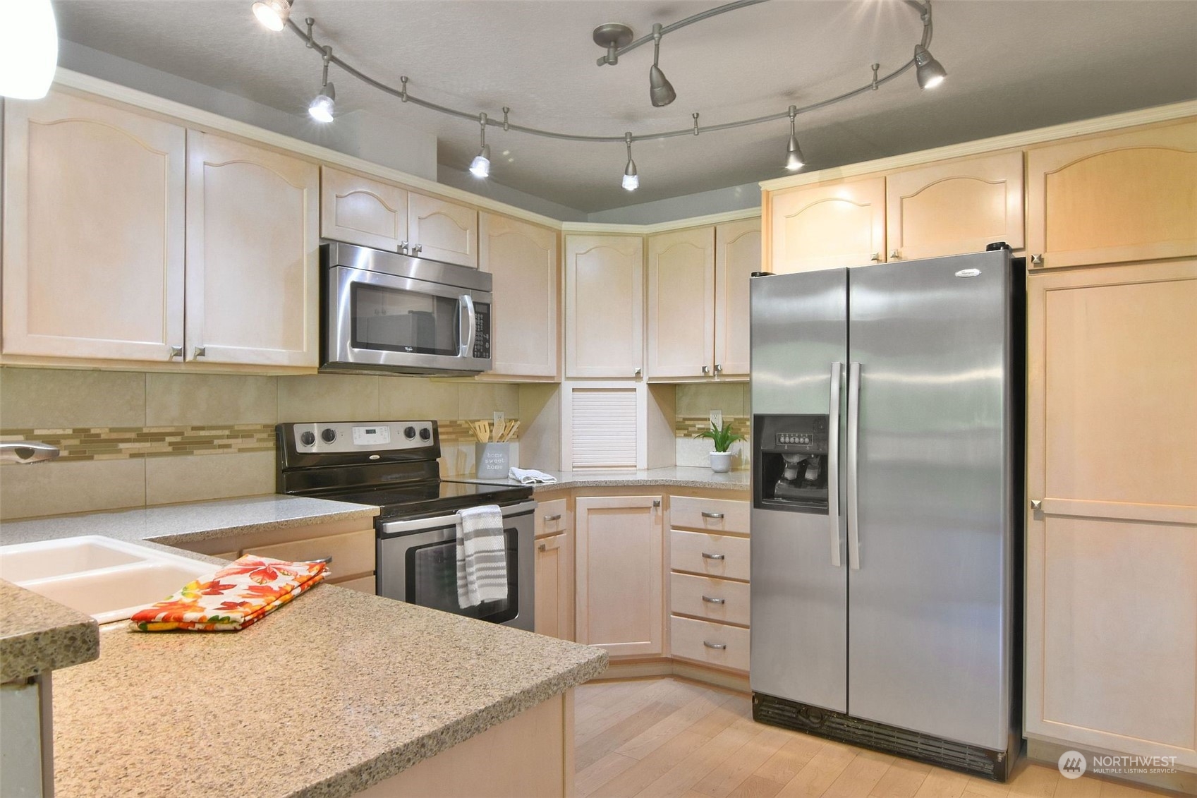 Kitchen with Stainless Steel Appliances