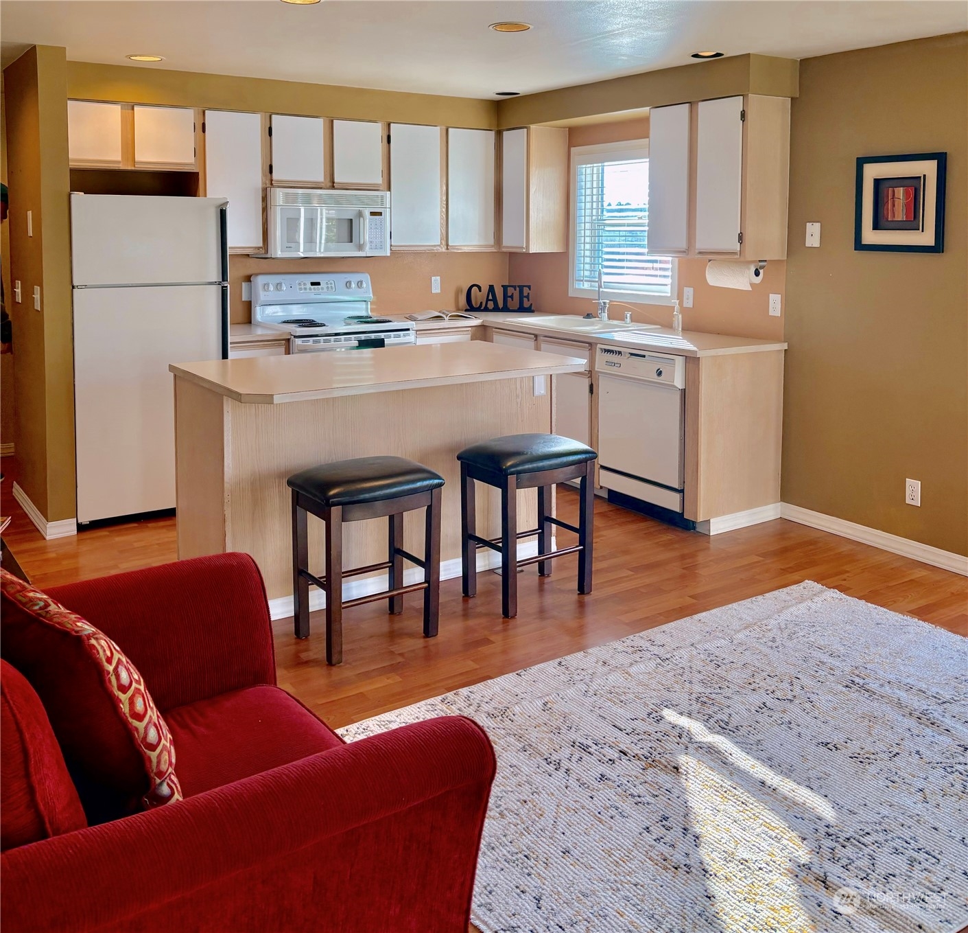 Kitchen/great room.