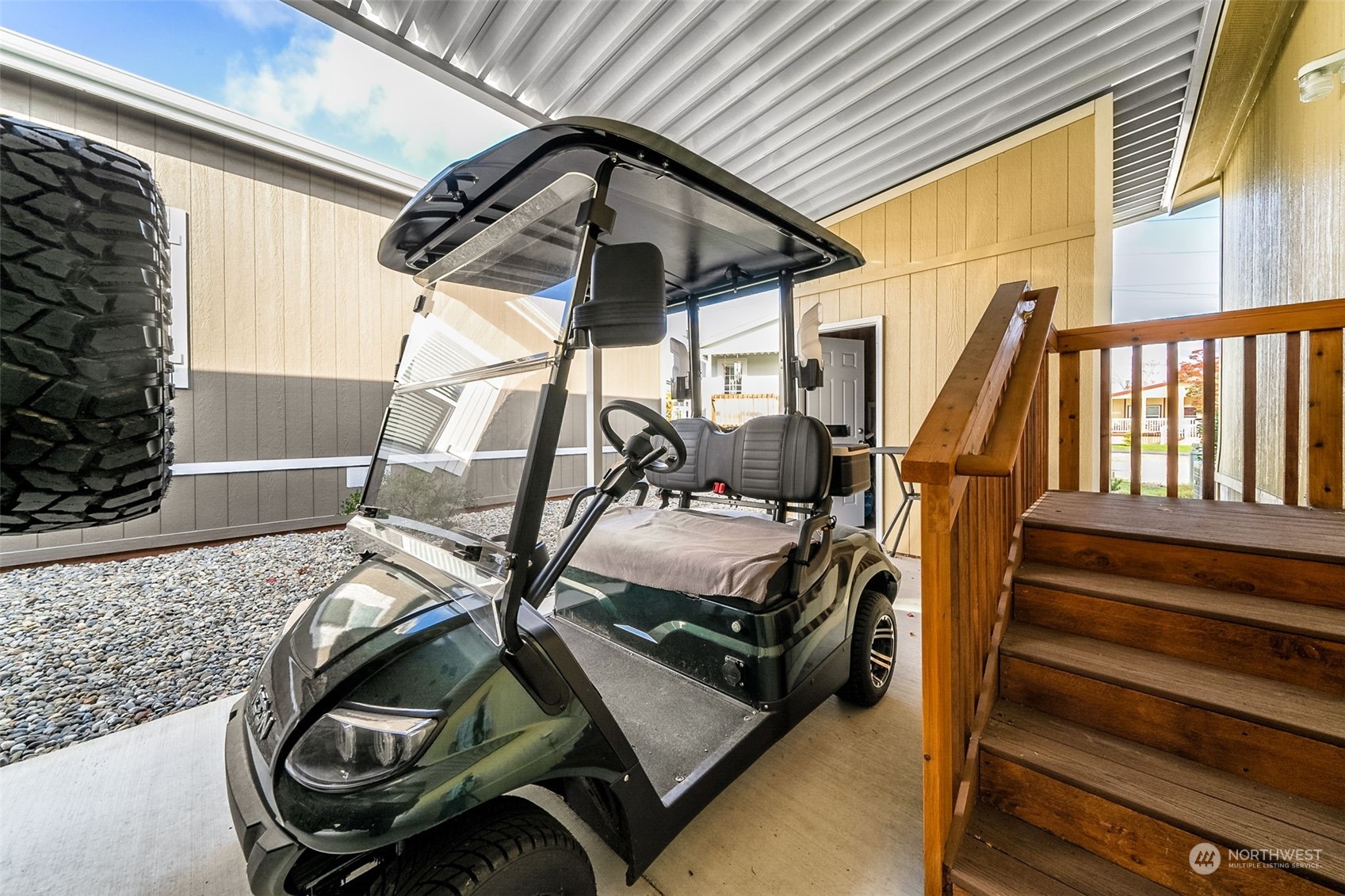 Golf Cart is included