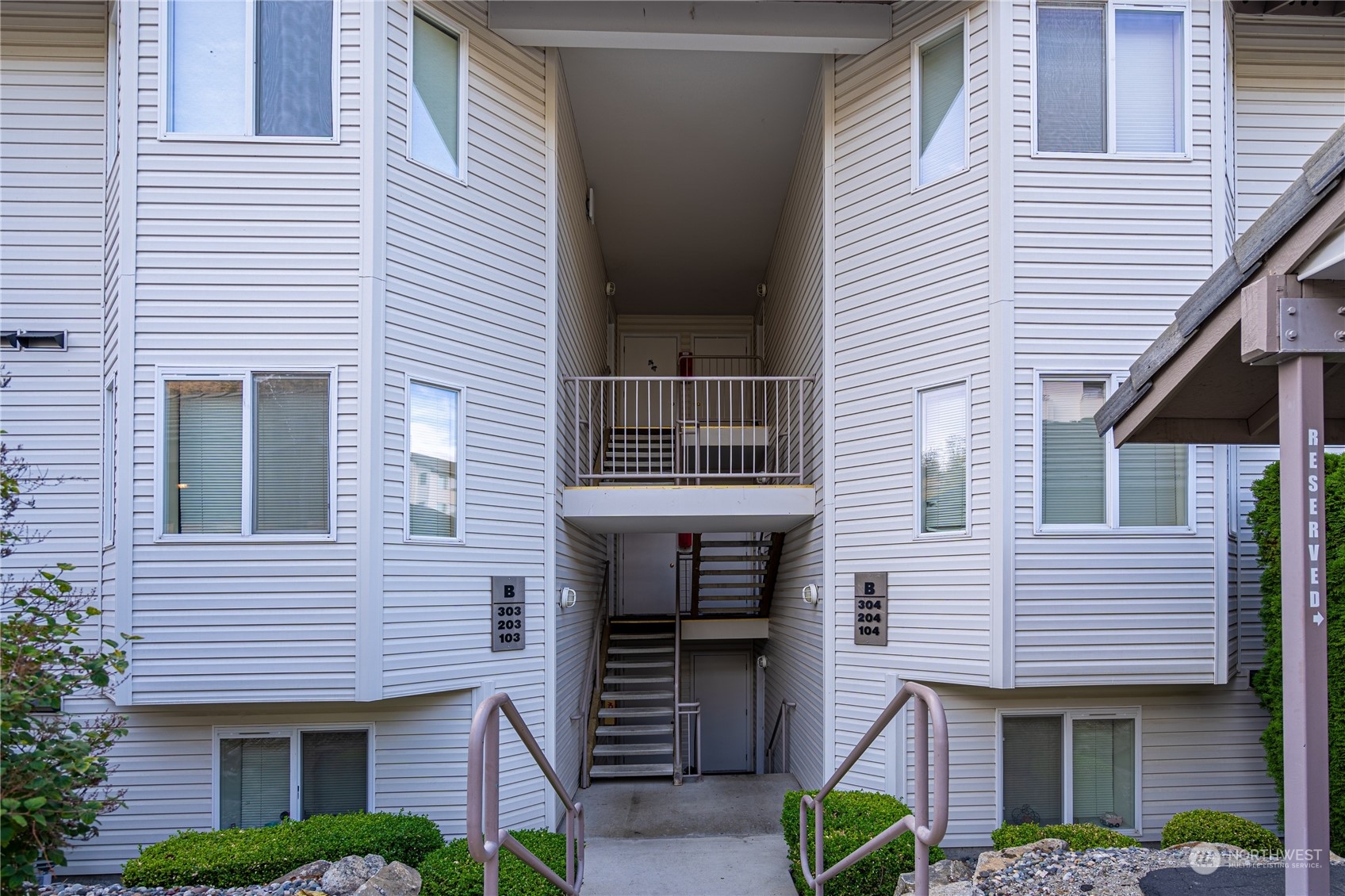 Easy access from carport  on 2nd floor