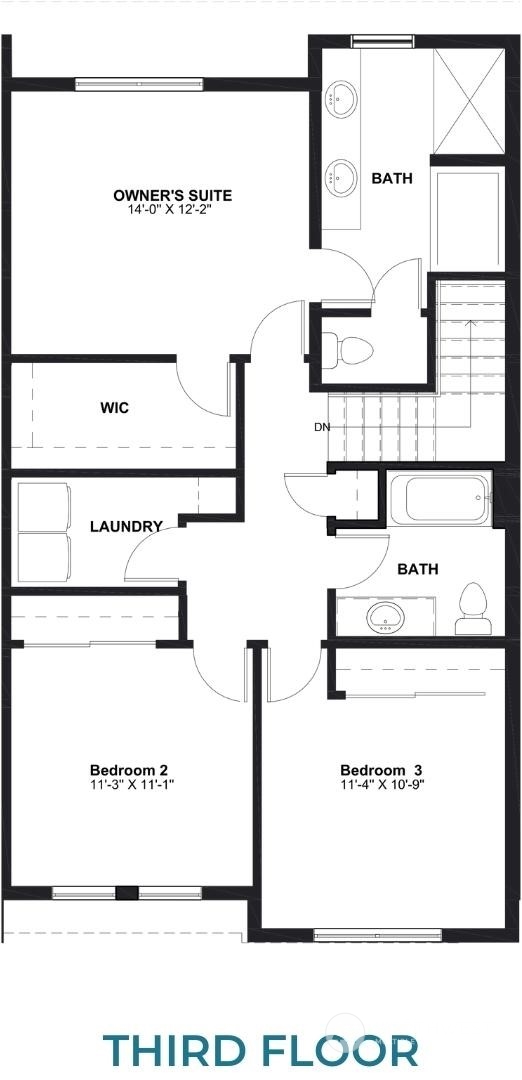 Third Level Floor Plan